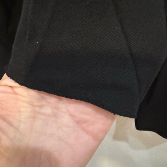 Sold Out! COTTON CITIZEN $95 Jagger Long Sleeve Henley in Jet Black Size M - Picture 7 of 10